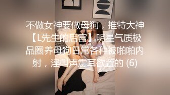 不做女神要做母狗，推特大神【L先生的后宫】明星气质极品圈养母狗日常各种被啪啪内射，淫叫声震耳欲聋的 (6)