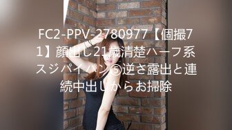 FC2-PPV-2780977【個撮71】顔出し21歳清楚ハーフ系スジパイパン⑤逆さ露出と連続中出しからお掃除