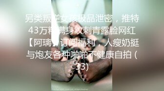 另类叛逆女孩极品泄密，推特43万粉满身纹刺青露脸网红【阿璃】订阅福利，人瘦奶挺与炮友各种啪啪不健康自拍 (33)