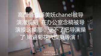 高颜值性感美妖chanel被导演潜规则  在办公室念稿被导演摸这摸那，受不了把导演操了 嫩逼菊花穴操爽导演！