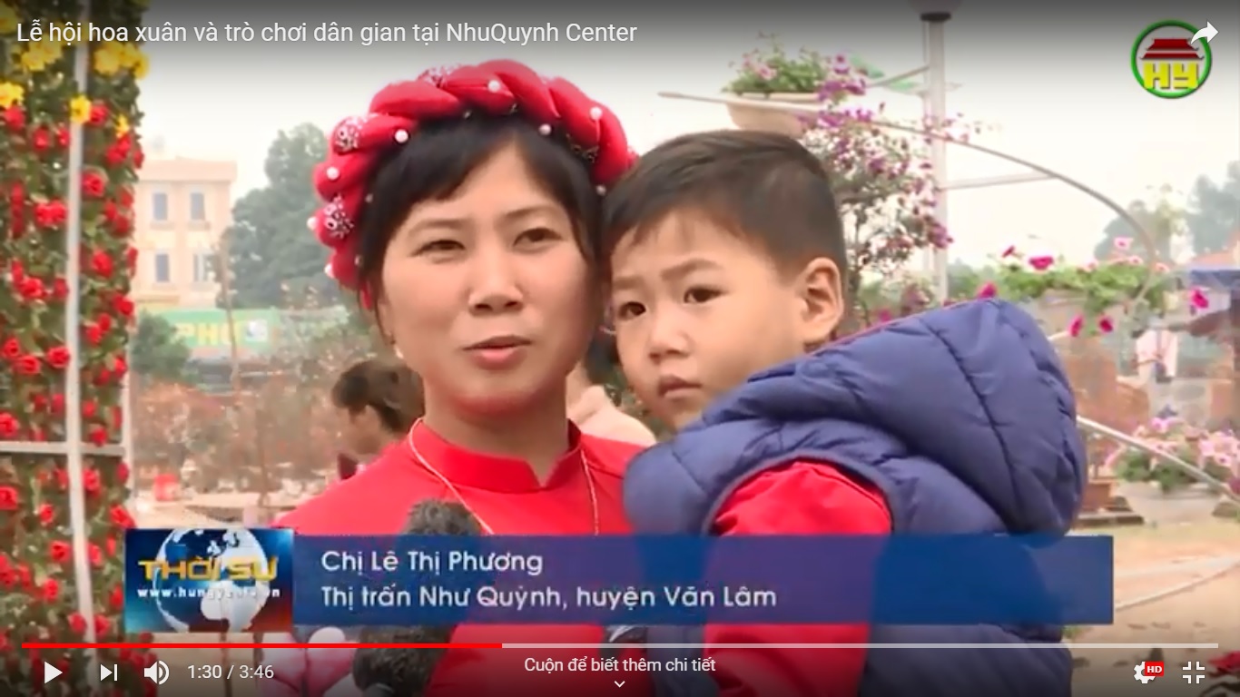Lễ hội hoa xuân và trò chơi dân gian tại Như Quỳnh